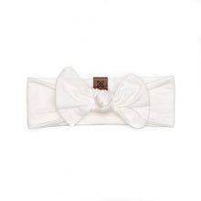 Load image into Gallery viewer, Knotted Bow Headband - Natural
