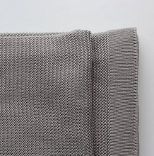 Load image into Gallery viewer, Knitted Bamboo Blanket - Grey

