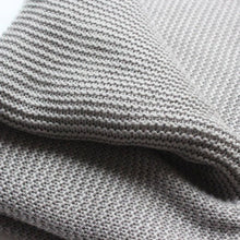 Load image into Gallery viewer, Knitted Bamboo Blanket - Grey
